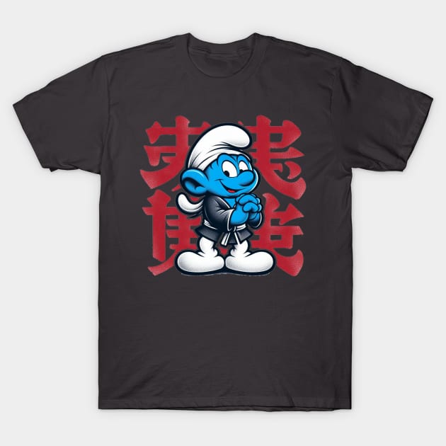 Asian Smurf T-Shirt by Jason's Finery